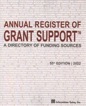 Annual Register of Grant Support 2022 Online now