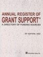 Annual Register of Grant Support 2022 Online now