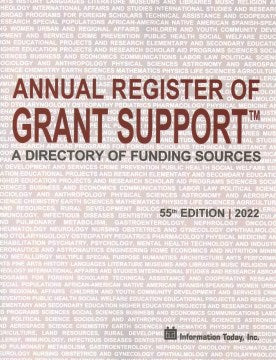 Annual Register of Grant Support 2022 Online now