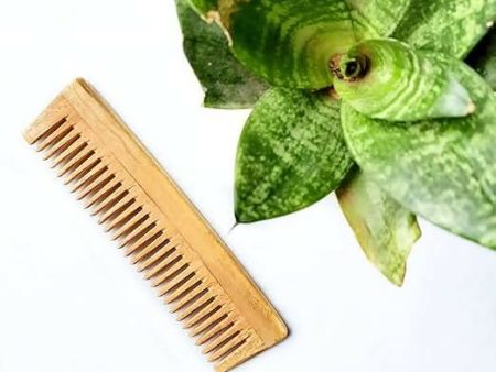 The Earth Trading Pure Kacchi Neem Wood Beard Comb on Sale