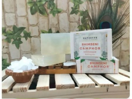 The Earth Trading Handmade Camphor Soap for Bath - 120g on Sale