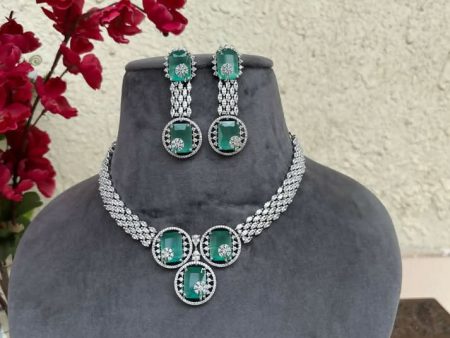 American diamond doublet stone set with radium polished Sale