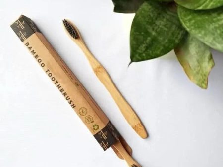 The Earth Trading Bamboo Toothbrush Charcoal Sale