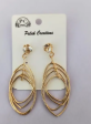 Trendy Gold Plated Big Large Size Multiple Hoops in One Earring Long for Girls & Women on Sale